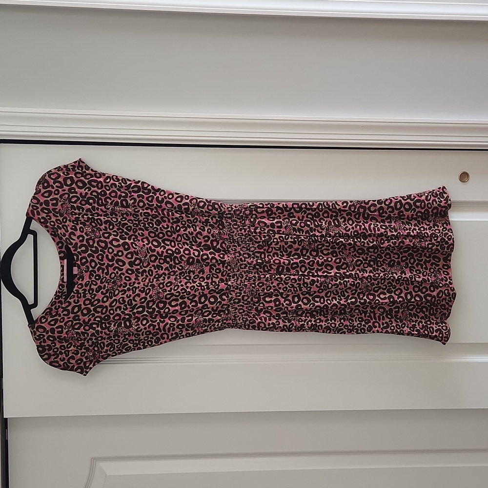Lilly Pulitzer Sadie Dress - Thrill of the Chaise Leopard Print